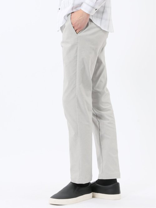 クロスストレッチ トラウザーパンツ ツイル