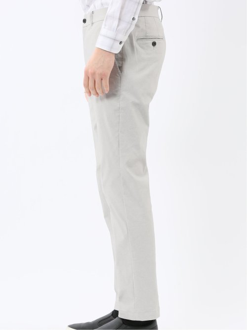 クロスストレッチ トラウザーパンツ ツイル