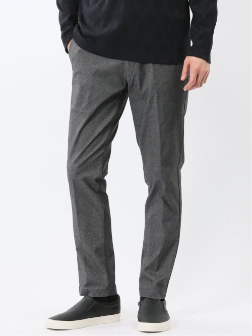 クロスストレッチ トラウザーパンツ ツイル