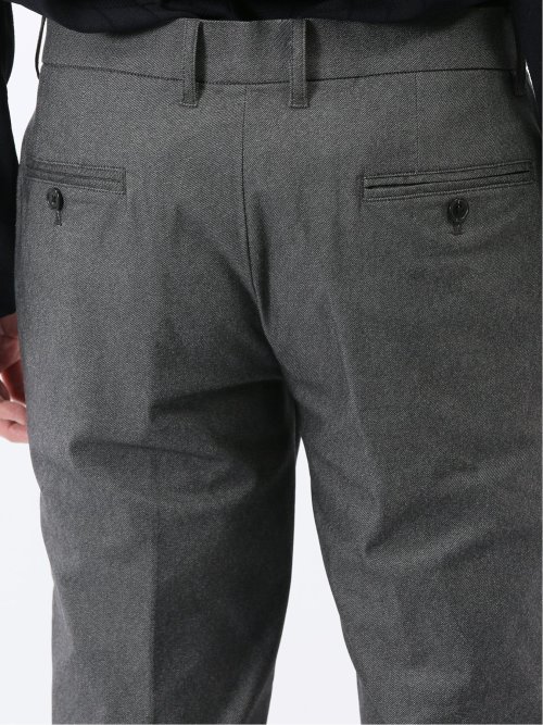 クロスストレッチ トラウザーパンツ ツイル