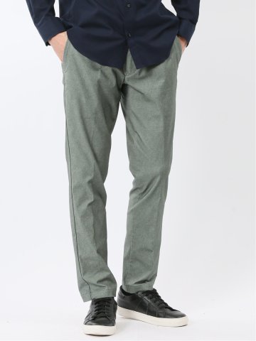クロスストレッチ トラウザーパンツ ツイル