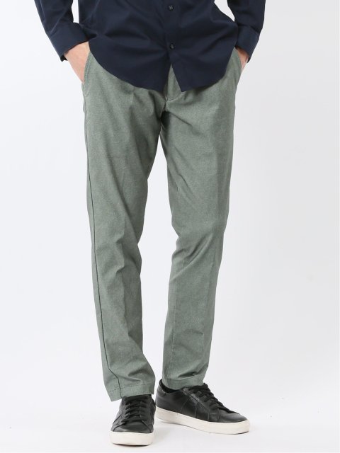 クロスストレッチ トラウザーパンツ ツイル
