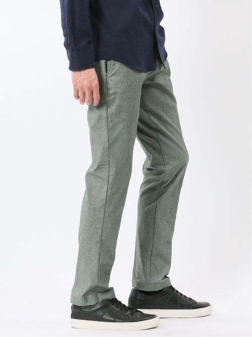 クロスストレッチ トラウザーパンツ ツイル