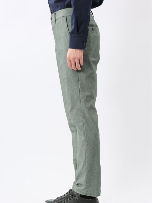 クロスストレッチ トラウザーパンツ ツイル