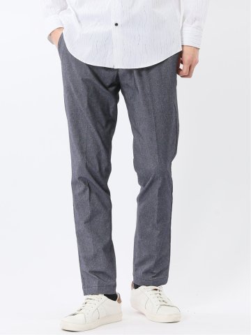 クロスストレッチ トラウザーパンツ ツイル