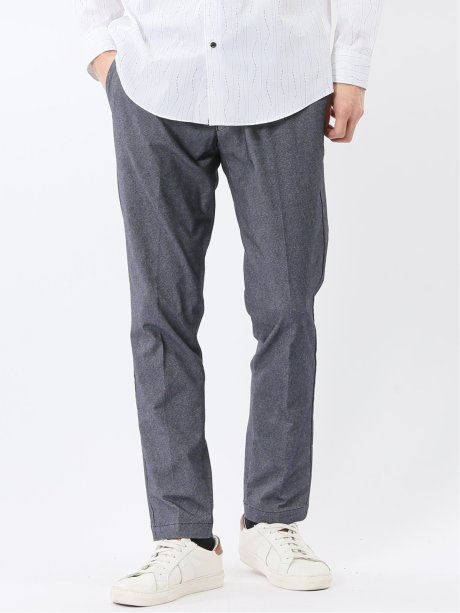 クロスストレッチ トラウザーパンツ ツイル