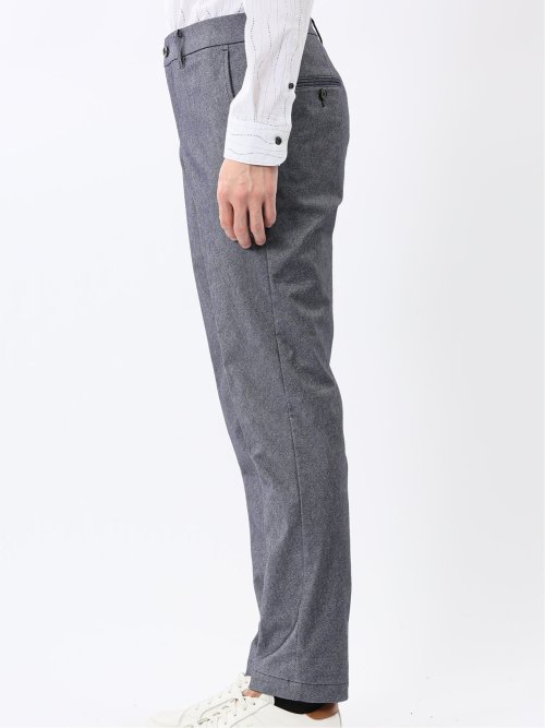 クロスストレッチ トラウザーパンツ ツイル