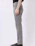 クロスストレッチ + クール スリム パンツ ヘリンボン