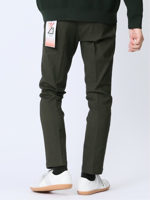 クロスストレッチ+ウォーム トラウザーパンツ カーキ