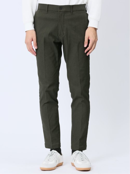 クロスストレッチ+ウォーム トラウザーパンツ カーキ(XS 54カーキ