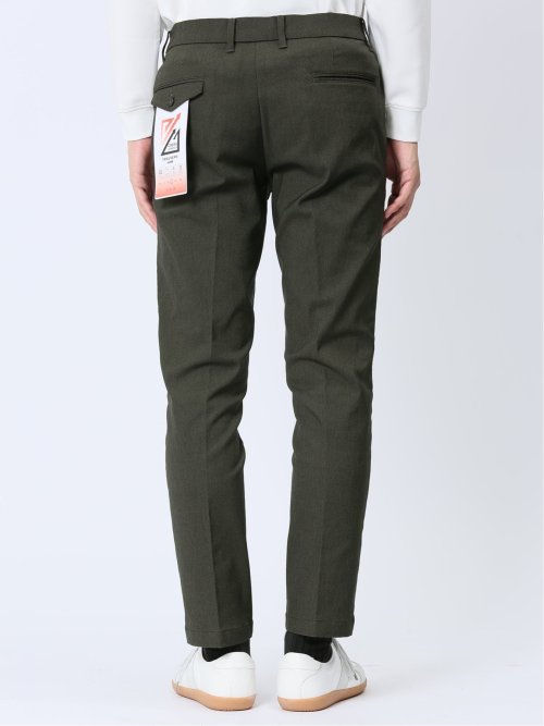 クロスストレッチ+ウォーム トラウザーパンツ カーキ