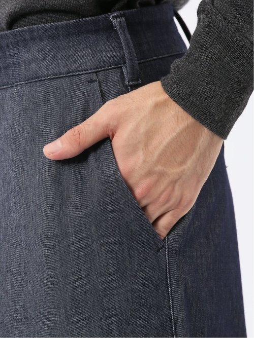 ストレッチツイル トラウザーパンツ