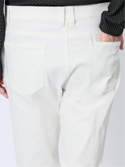 クロスストレッチ スリムパンツ デニム