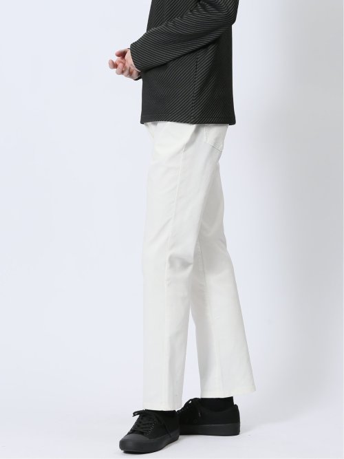 クロスストレッチ スリムパンツ デニム