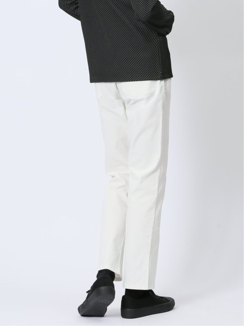 クロスストレッチ スリムパンツ デニム