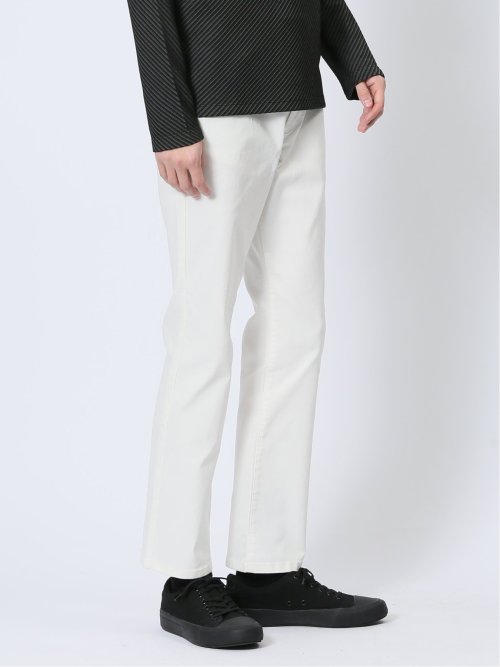 クロスストレッチ スリムパンツ デニム