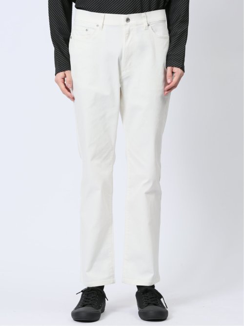 クロスストレッチ スリムパンツ デニム