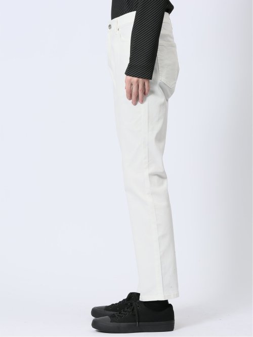 クロスストレッチ スリムパンツ デニム