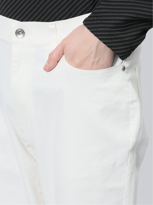 クロスストレッチ スリムパンツ デニム