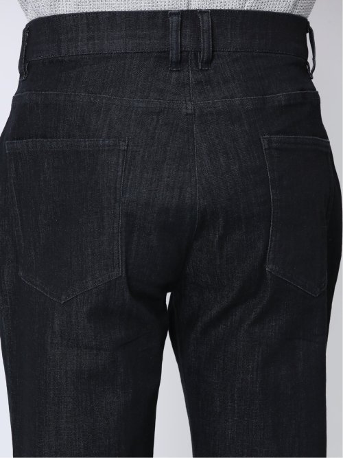 クロスストレッチ スリムパンツ デニム