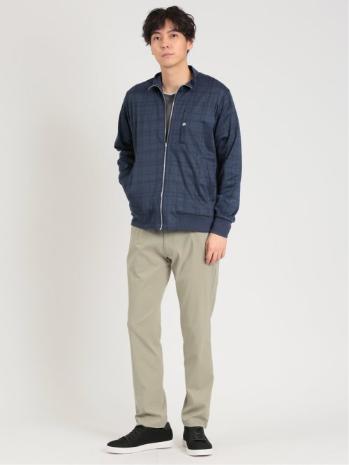 クロスストレッチ スリムパンツ カルゼ