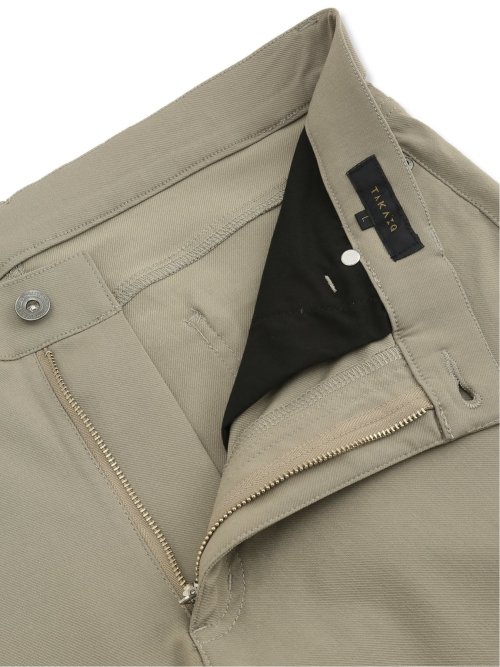 クロスストレッチ スリムパンツ カルゼ