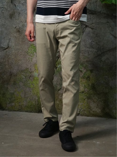 クロスストレッチ スリムパンツ カルゼ