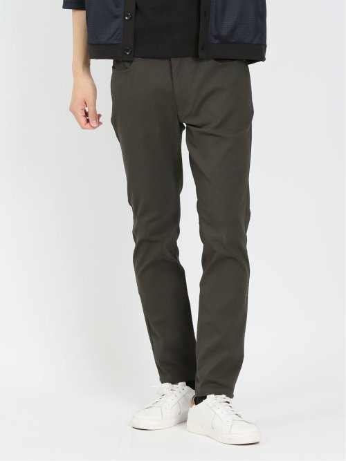 クロスストレッチ スリムパンツ カルゼ