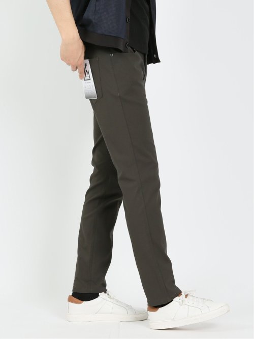 クロスストレッチ スリムパンツ カルゼ