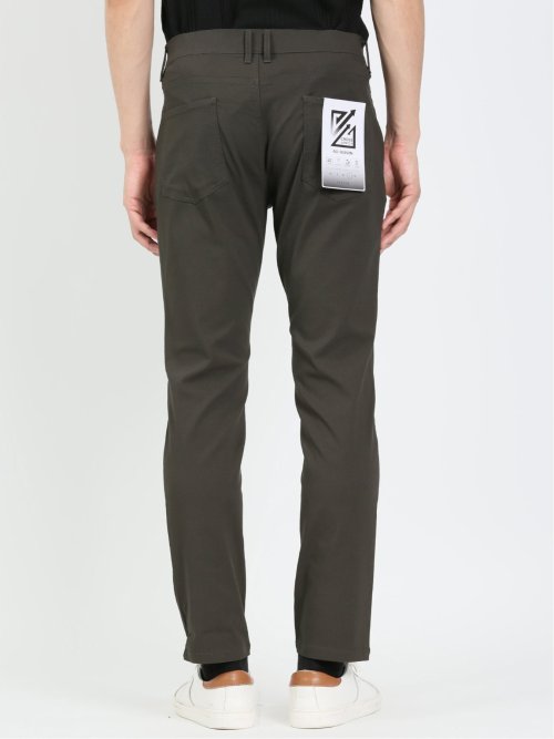 クロスストレッチ スリムパンツ カルゼ