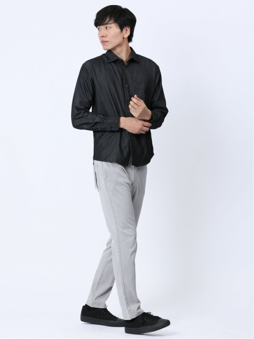 クロスストレッチ スリムチノパンツ ソラーロ