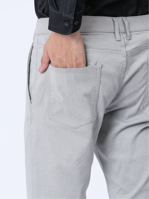 クロスストレッチ スリムチノパンツ ソラーロ