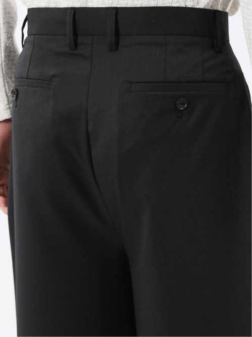 NEO BASICS ウール混 ワイドトラウザーパンツ(セットアップ可能)