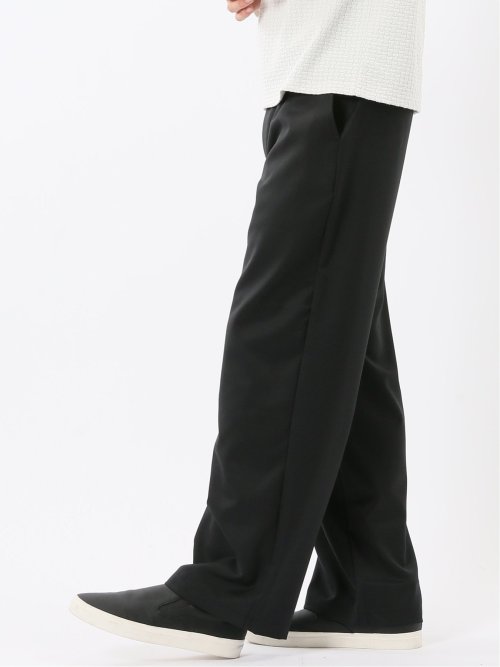 NEO BASICS ウール混 ワイドトラウザーパンツ(セットアップ可能)