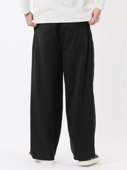 NEO BASICS ウール混 ワイドトラウザーパンツ(セットアップ可能)