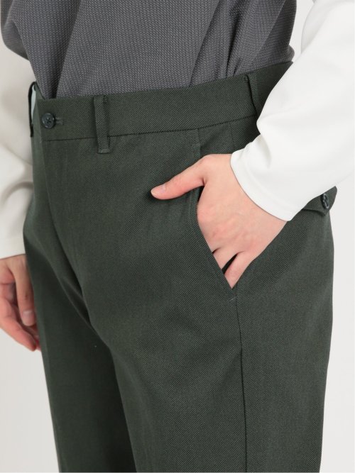 クロスストレッチ トラウザーパンツ カルゼ