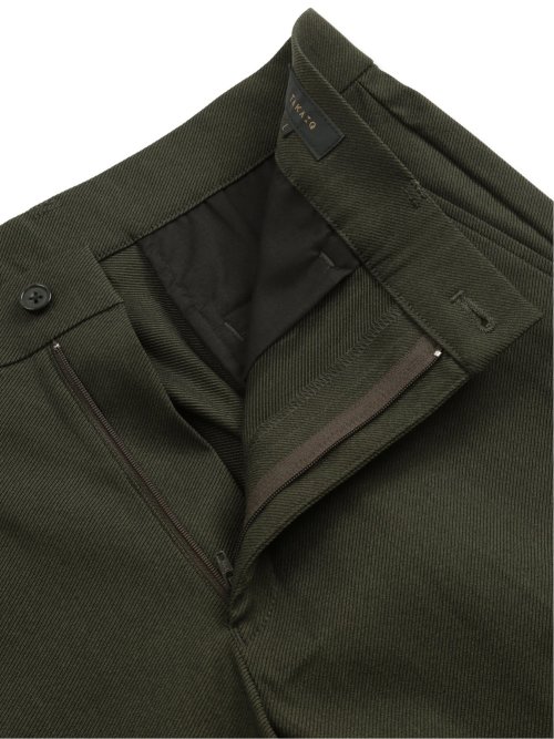 クロスストレッチ トラウザーパンツ カルゼ