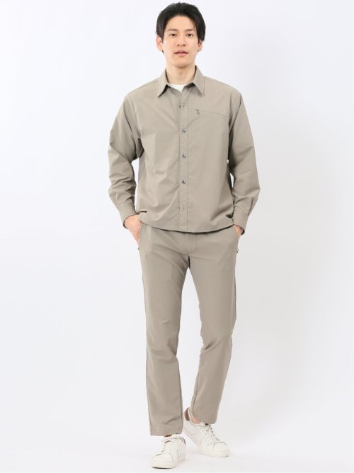 circle motion mode スリム トラウザーパンツ(セットアップ可能)