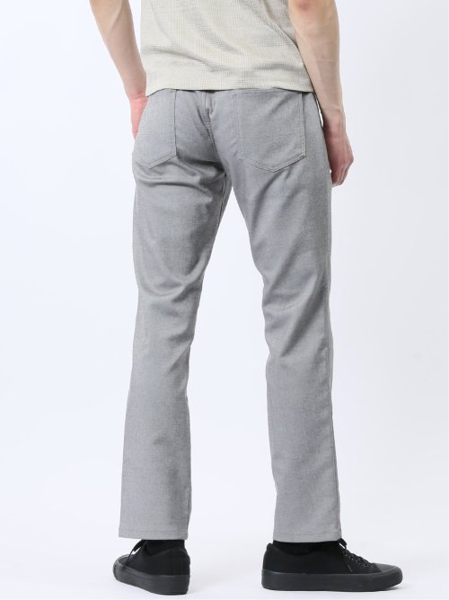 クロスストレッチ スリムパンツ 股下82cm