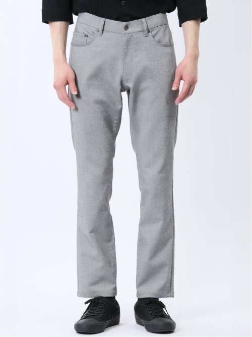 クロスストレッチ スリムパンツ 股下82cm