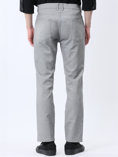 クロスストレッチ スリムパンツ 股下82cm