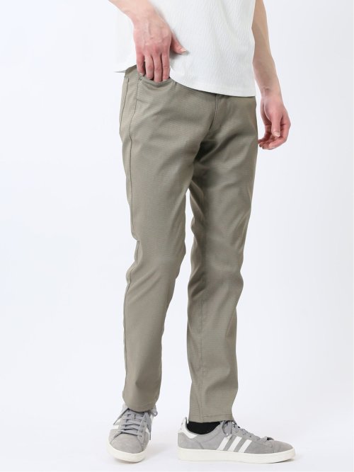 クロスストレッチ+エアー スリムパンツ 股下82cm