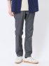 パンツ メンズ ストレッチ 接触冷感 抗菌防臭 スリム 5ポケット テーパード 股下82cm クロスストレッチ + エアー