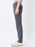 パンツ メンズ ストレッチ 接触冷感 抗菌防臭 スリム 5ポケット テーパード 股下82cm クロスストレッチ + エアー