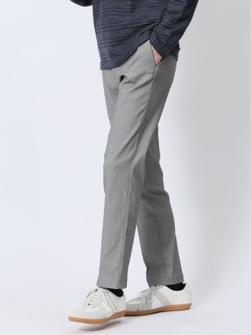 クロスストレッチ トラウザーパンツ 股下82cm