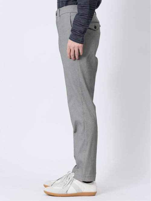 クロスストレッチ トラウザーパンツ 股下82cm