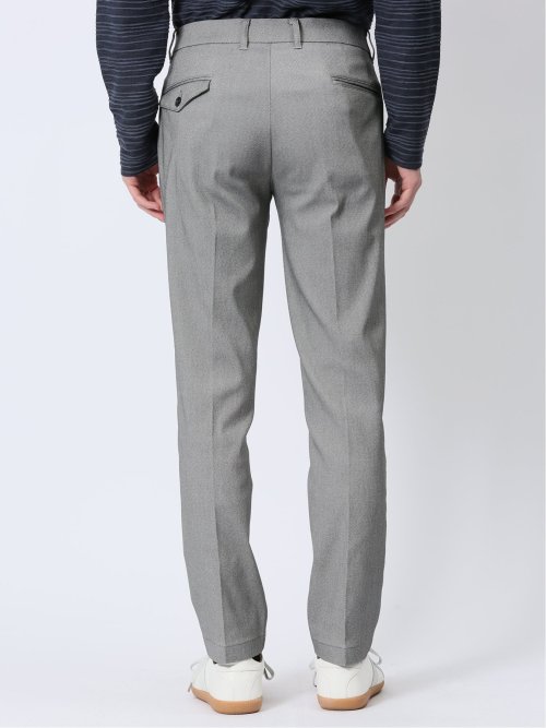 クロスストレッチ トラウザーパンツ 股下82cm