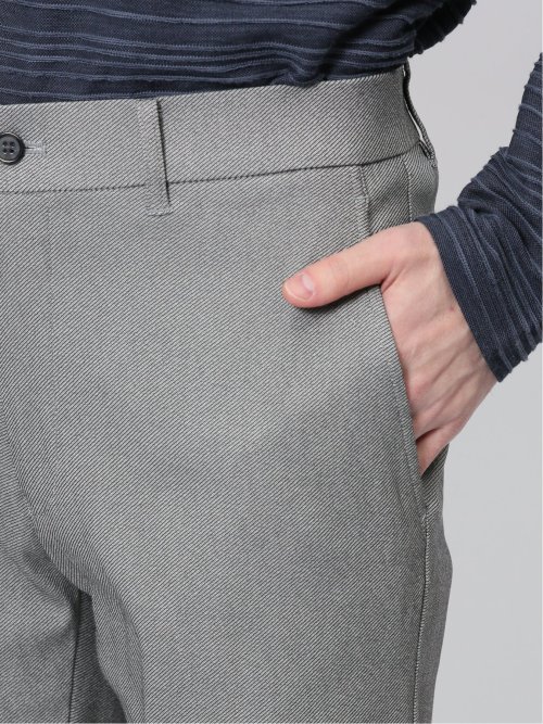 クロスストレッチ トラウザーパンツ 股下82cm