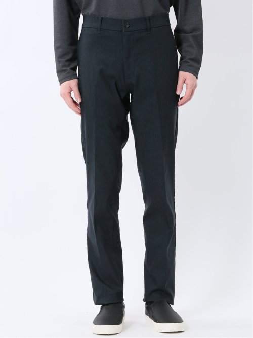 クロスストレッチ トラウザーパンツ 股下82cm