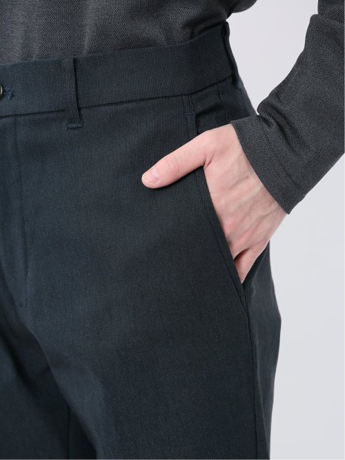 クロスストレッチ トラウザーパンツ 股下82cm